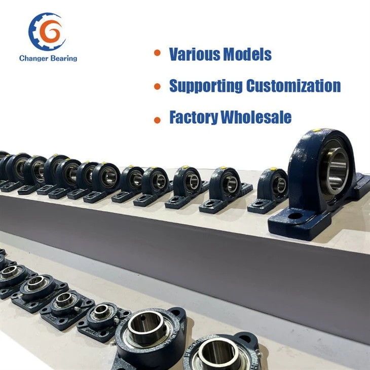 Customized Pillow Block Ball Bearing UCFL204 UCFL205 UCFL206